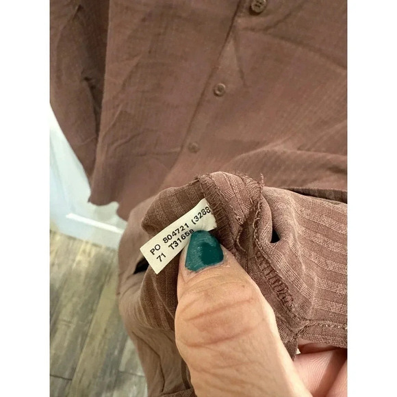 Tommy Bahama Men's Short Sleeve Button Front Collared Silk Shirt Size XXL - Picture 4 of 7